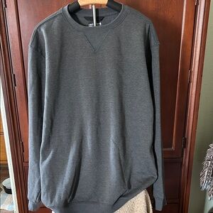 Carhartt Men's Dark Gray Crewneck Sweater